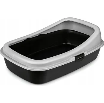 Toaleta pro kočku Happet otevřená kočičí toaleta 42 cm x 61,5 cm x 23 cm