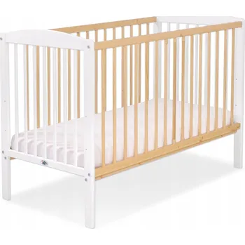 Dětská postýlka Dřevěná postýlka My Sweet Baby 5030-07 60 x 120 cm bílá