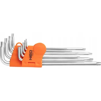 Klíč Sada 9 ks klíčů Torx NEO TOOLS 09-526