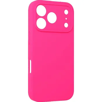Pouzdro na mobilní telefon Zadní kryt Silicone Lite pro iPhone 17 Pro fuchsiový