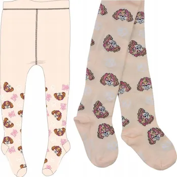 PUNČOCHÁČE punčocháče Tlapková patrola meruňka bavlna 98/104 D083Y