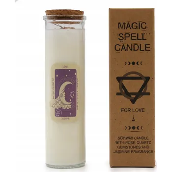 Svíčka Sójová vonná svíčka jasmín AWGifts 1 ks