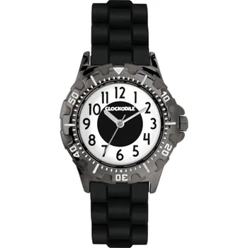 Módní doplněk CLOCKODILE Svítící černé sportovní chlapecké dětské hodinky SPORT 4.0 CWB0084