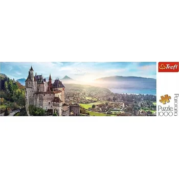 Puzzle Trefl Puzzle 1000 dílků Puzzle 1000 Panorama hradu Menthon, Francie TREFL