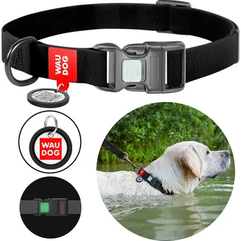 Obojek pro psa Silikonový obojek pro psa Waudog, velikost S