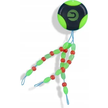 Silikonové zarážky Saenger Fluo Green (15ks) M Velikost: Medium (M)