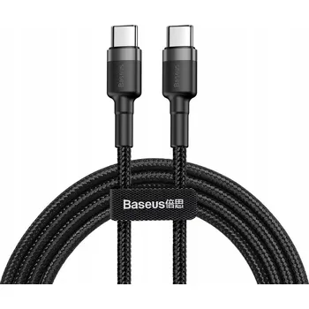 Datový kabel USB-C / USB-C Kabel Baseus Cafule CATKLF-HG1 200 cm 60W 3A PD 2.0 QC 3.0