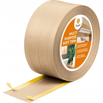 Podlahová lišta Lišta Quest PVC 1 x 120, délka 500 cm, písková