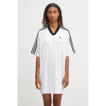 Dámské šaty Šaty adidas Originals Jacquard Dress, XXS, bílá, 00X