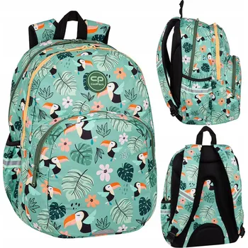 Školní batoh Školní batoh CoolPack s více přihrádkami, vícebarevný, 20 l