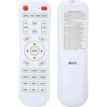 Dálkový ovladač DÁLKOVÝ OVLADAČ PRO PROJEKTORY ACER TOSHIBA SANYO SONY NEC