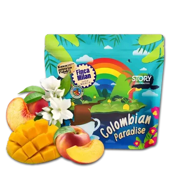 Káva Story Coffee Roasters Výběrová káva Kolumbie - FINCA MILAN | Výběrová káva | 250g | Zrnková - 100% Arabika