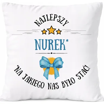 Polštář Farmářský Dárek Polštář s potiskem , bílý PoliDraw