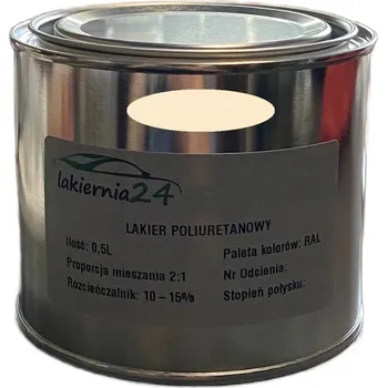 barva na kov Barva Polyuretanová průmyslová barva, polyuretanový lak matný 0,5l 2:1 RAL 1015