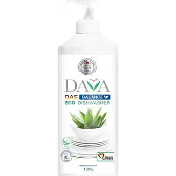 Mycí prostředek Prostředek na mytí nádobí DAVA BALANCE s extraktem z aloe (ekologický) 1 l