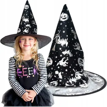 Karnevalový kostým Klobouk Čarodějnice na Halloween Karneval Párty Kostým