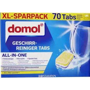 Domol tablety do myčky All-in-One 70 ks