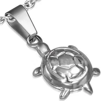 Přívěsek Přívěsek ocel želva 01 (Ocel přívěsky, želvička)