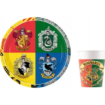 SADA TALÍŘOVÝCH HRNKŮ HARRY POTTER NAROZENINY 16 Ks