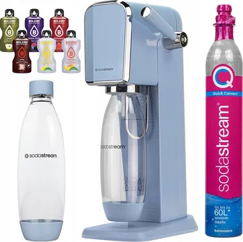 Výrobník sody SODASTREAM ART + 1 láhev + náboj + doplňky