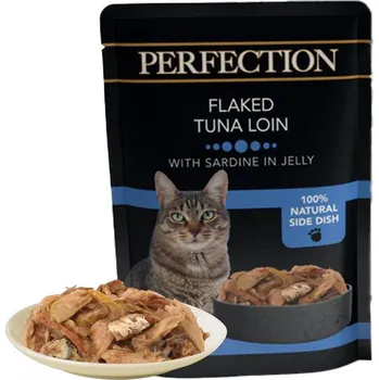 Krmivo pro kočku Vlhké krmivo pro kočky Perfection kapsička 70 g mix chutí bez obilovin