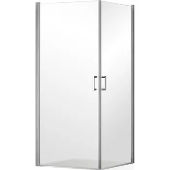 Roth OBCO1+OBCO1 Obdélníkový sprchový kout 100x90 cm, otevírací, Brillant/Transparent, OBCO1-90_OBCO1-100