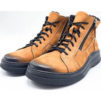 Dámská zimní obuv HILBY - Dámské kotníčkové zateplené boty 1146, hnědé Velikost: 40