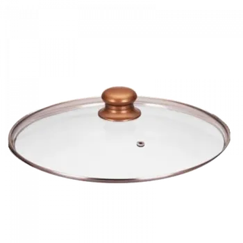 Poklice Skleněná poklice B-5080 Gold-20 cm