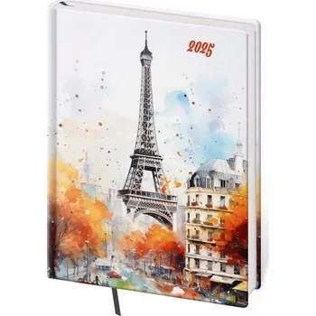 Diář Knižkový kalendář pro podnikatele 2025 B6 Helma vícebarevný