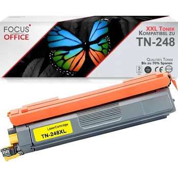 Toner Focus Office pro Brother, žlutý (yellow)