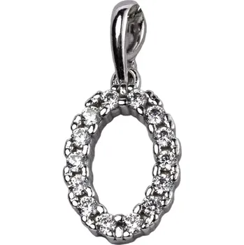 Přívěsek Stacy - stříbrný přívěšek se zirkony