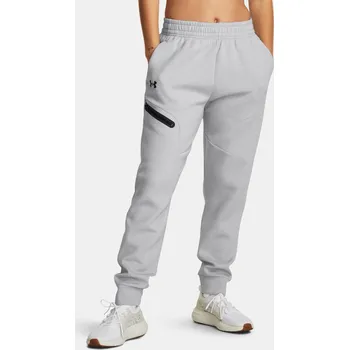 Dámské tepláky Under Armour Unstoppable Flc Jogger 1379846-011 Šedá XXL