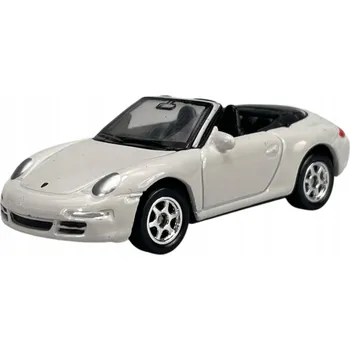 auto na autodráhu WELLY PORSCHE 911 (997) CARRERA S BÍLÁ 1:60 NOVÝ KOVOVÝ MODEL 52274