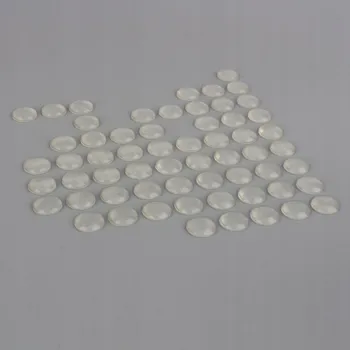 100 ks Samolepicí silikonové nožičky – půlkruh