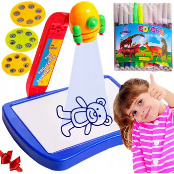 Magnetická kreslící tabulka PROJEKTOR NA KRESLENÍ, PROJEKTOR KRESLÍCÍ TABULKA + FIXY