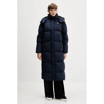 Péřová bunda Tommy Jeans DW0DW21977 námořnická modř 59X, vel. M