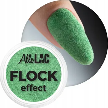 ALLELAC Prášek Ozdoby Na Nechty Flock Effect Semišový Samet Č. 7