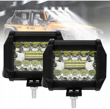 Přídavný světlomet 2ks LED PRACOVNÍ SVĚTLO HALOGEN 480W 12V 24V