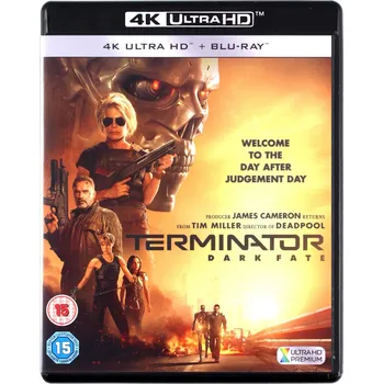 Blu-ray film Terminator: Dark Fate Blu-ray 4K disk