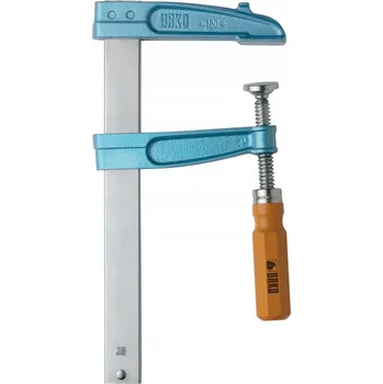 Truhlářská svěrka Šroubová svěrka, truhlářská svěrka dřevěná 800x120 mm URKO