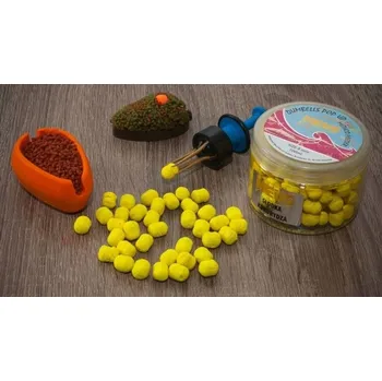 Boilies Meus Dumbells Fluo Wafters 8mm Nástraha - kyselina n-máselná
