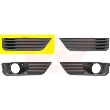 Nárazník Větrací mřížka, nárazník VAN WEZEL 1863592