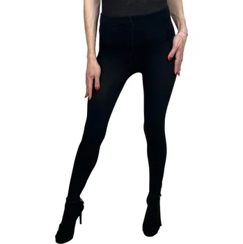 Dámské legíny Pesail Dámské termo punčocháče s vyšším pasem ANGELINA Barva: Černá, Velikost: XL-2XL