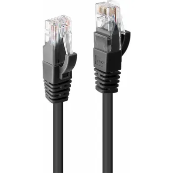 Počítač Lindy Patchkabel Cat6 U/UTP černá 5,00 m (48080)