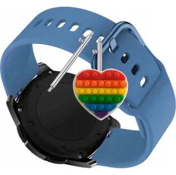 Pouzdro na mobilní telefon Pásek Řemínek pro Garett Kids Space 4G, Silikon, modrá smyčka, nastavitelný