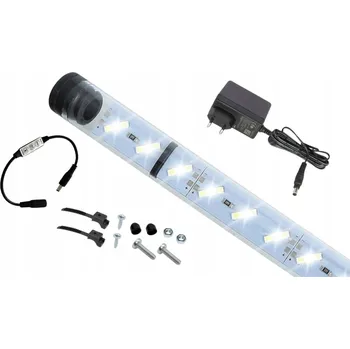 Osvětlení do akvária LED zářivka AQUALED 60 cm, 39 diod, 6500 K