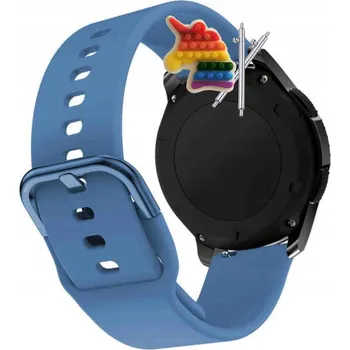 Pouzdro na mobilní telefon Řemínek Řemínek pro Ice Watch ICE smart junior 2, Silikonový Modrý s Poutkem