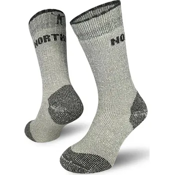 Pánské ponožky Ponožky NORTHMAN ARCTIC TRACK ALPAKA + MERINO Barva: Šedá, Velikost: 42-44