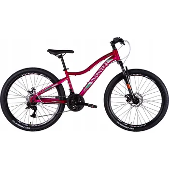 Horské kolo Horské kolo MTB Discovery KELLY DD, rám 14 palců, kola 26", růžové