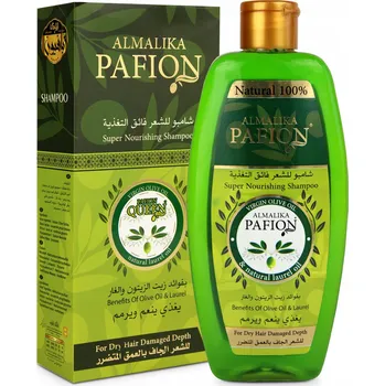 Šampon Syrský olivovo-bobkový šampon 400 ml Pafion – pro suché a poškozené vlasy